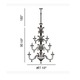 Veronica 28 Light Chandelier -  / 