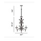 Veronica 8 Light Chandelier -  / 