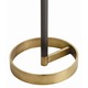 Violetta Iron Floor Lamp - Vintage Brass / Black Violetta Iron Floor Lamp - Vintage Brass / Black