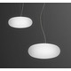 Vol Pendant - White Lacquered Metal / Opal Vol Pendant - White Lacquered Metal / Opal