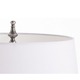 Welch Perforated Table Lamp - Polished Nickel / White Welch Perforated Table Lamp - Polished Nickel / White