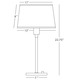 Real Simple Club Table Lamp - /