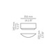 Miris A-2710 Semilunar Wall Sconce - /