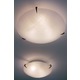 AC6110 Ceiling Flush Mount - Chrome / Linen