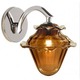 Acorn Wall Sconce - Polished Nickel / Clear Acorn Wall Sconce - Polished Nickel / Clear