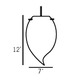 Amore Onion FJ Pendant -  / 