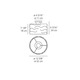 Aqua Cil Ceiling Flush Mount - /