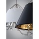 Artic Pendant - Black / Gloss Bk/Silver Sh/Black Cord Artic Pendant - Black / Gloss Bk/Silver Sh/Black Cord