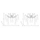 Asaki 10 Light Pendant -  / 