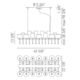 Spillray 26 Chandelier -  / 