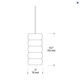 Freejack LED Bangle Pendant -  / 