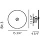 Bit 3 Wall Light - /