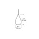 FreeJack LED Brulee Pendant -  / 
