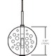 FJ Bubble Ball Pendant 12V -  / 
