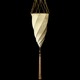 Cesendello Silk Floor Lamp - Antique Brass / Ivory Classic