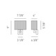 Clavius Wall Sconce W / Bracket -  / 