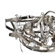 Delphinium Ceiling Lamp Round - Nickel / 