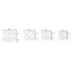 Delphinium Oval Chandelier -  / 