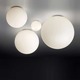 Dioscuri CFL Wall / Ceiling Mount - White / White