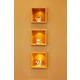 Dot Round 30 Degree LED Undercabinet - Satin Aluminum / 