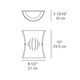Fama Wall Sconce -  / 