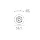 Float C Ceiling Flush Mount -  / 