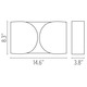 Foglio Wall Sconce - /