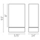Tin Square Wall Sconce - /