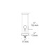 Freejack 2 Inch Square Flush Canopy - /