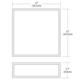 Garbo F2 Square Ceiling Flush Mount -  / 