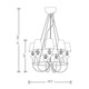 Getty 9 Light Chandelier -  / 