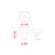 Glam T3 Table Lamp -  / 