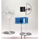 Gloss Table Lamp - Satin Nickel / Clear Gloss Table Lamp - Satin Nickel / Clear