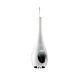 Glossy S Pendant - Chrome / White/Black Glossy S Pendant - Chrome / White/Black