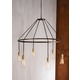 Halo Chandelier - Antique Brass Halo Chandelier - Antique Brass /