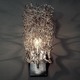 Hollywood Block Wall Sconce - Nickel / 