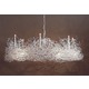 Hollywood Candlestick Round Chandelier - White / 