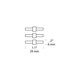 2-Circuit Monorail Isolating Connector - /