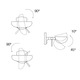 Larossa Wall Lamp - /