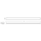 Light Channel Surface Mount Diffused White Lens - Satin Aluminum / Diffused Lens Light Channel Surface Mount Diffused White Lens - Satin Aluminum / Diffused Lens