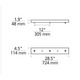 FreeJack LED 3 Port Linear Canopy 12V - /