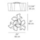 Logico Triple Nested Ceiling Mount - /