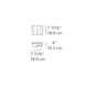 Logico Micro Single Wall Sconce - /
