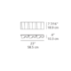 Logico Micro Triple Wall Sconce -  / 