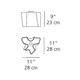Logico Mini Single Ceiling Mount -  / 