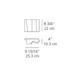 Logico Mini Single Wall Sconce -  / 