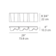 Logico Mini Triple Wall Sconce - /