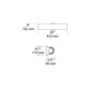 Luna Crescent Bath Bar - /