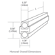 Monorail Straight Rail -  / 