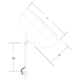 Monorail 2-Circuit 2x150W Sloped Surface Mount Transformer -  / 
